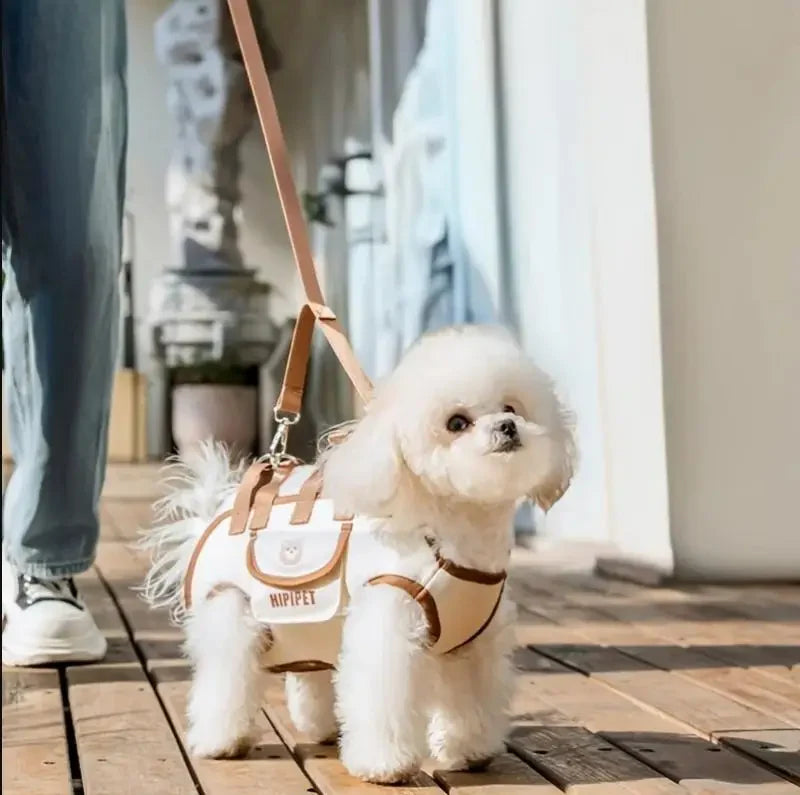 Small Dog Whole Body Lift Harness Pet Backpack